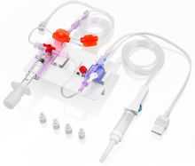 Disposable Pressure Transducer with the Closed Blood Sampling System